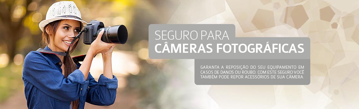 Seguro para câmera fotográficas - PMC CORRETORA DE SEGUROS E SAUDE - Campinas